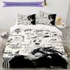 XXXtentacion 3pcs Bedding Set Duvet Cover Closure Includes 1 Duvet Cover & 2 Pillowcases for All Seasons Bedroom Home Dorm Decor