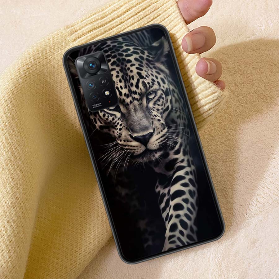 

Majestic leopard Phone Case For Redmi Note 13 14 15 Pro Plus 12 13C 12C 15C 9 10 10C 9T 9C 9A TPU Soft Cover Clear Cell Cases Sh Redmi Note 15 5G