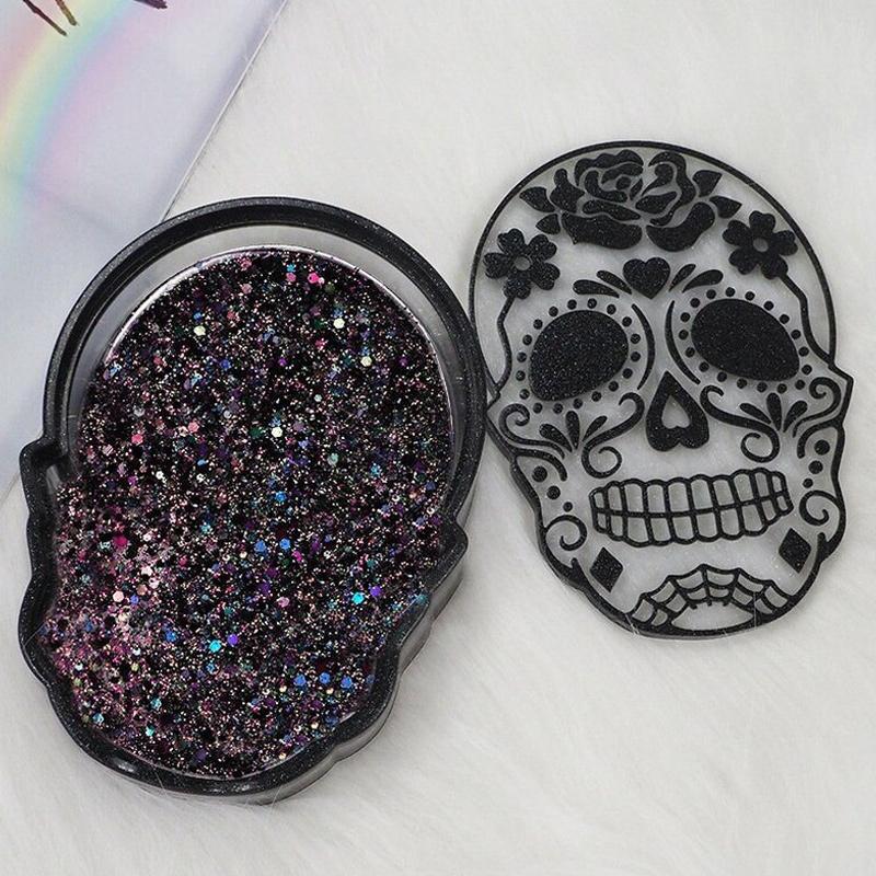 Skeleton Storage Box Halloween Box Mould Halloween Silicone Skeleton Ashtray Mould Resin Mould Desktop Jewelry Mold, Free DIY