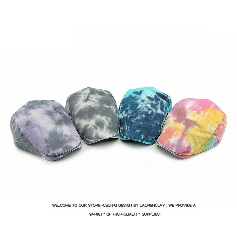 Women's British Retro Spring Summer Cap Forward Cap Men's Peaked Cap