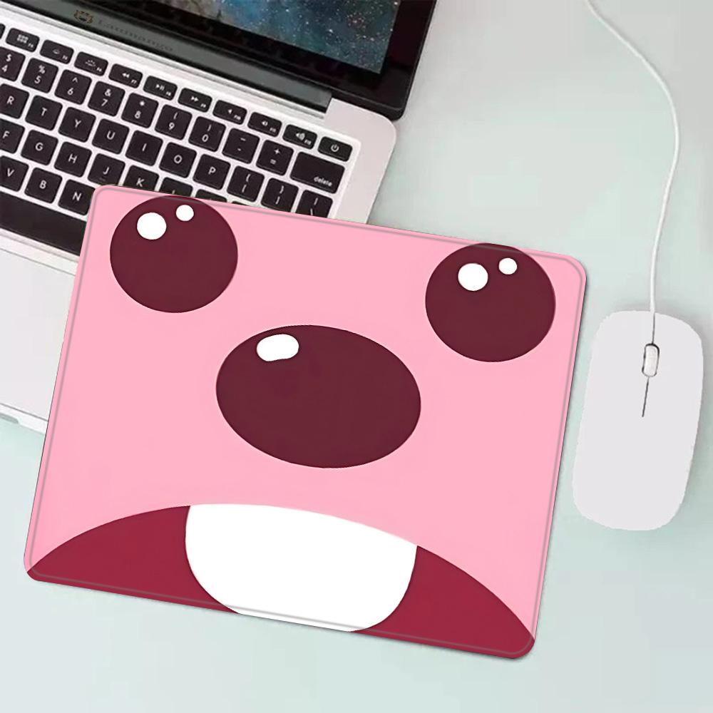 Hot Cartoon Cute Loopies Pink Gaming Mouse Pad XS Small Mousepad for PC Gamer Desktop Decoration Office Mouse Mat Deskmat Rug