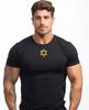 Israel T Shirt Mens Womens Tees Top, Israeli T Shirt Mens Womens Tees Tops, Golden Star of David, Patriotic Israeli