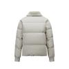 Anta Comfortable Simple Casual Polo Neck Loose Versatile Solid Color Down Jacket Women Outerwear 162547914-1