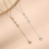 Fashion New Collarbone Chain Spring New Women's Necklace Diamond Pendant Exquisite Trend Jewelry