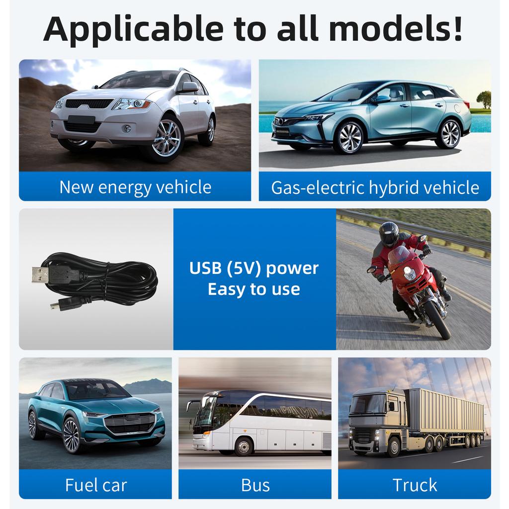 2inch LED GPS Heads Up Display KM/H Universal System Speedometer Big Fonts Digital Electronic Dashboard Automotive Accessories