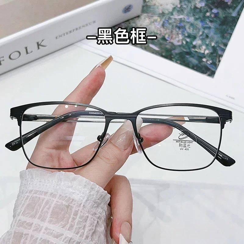 New Ultra Light Glasses Anti Blue Light Glasses for Women Fashion Square Eyeglass Frame Myopia Eyewear Accesorios Para Mujer
