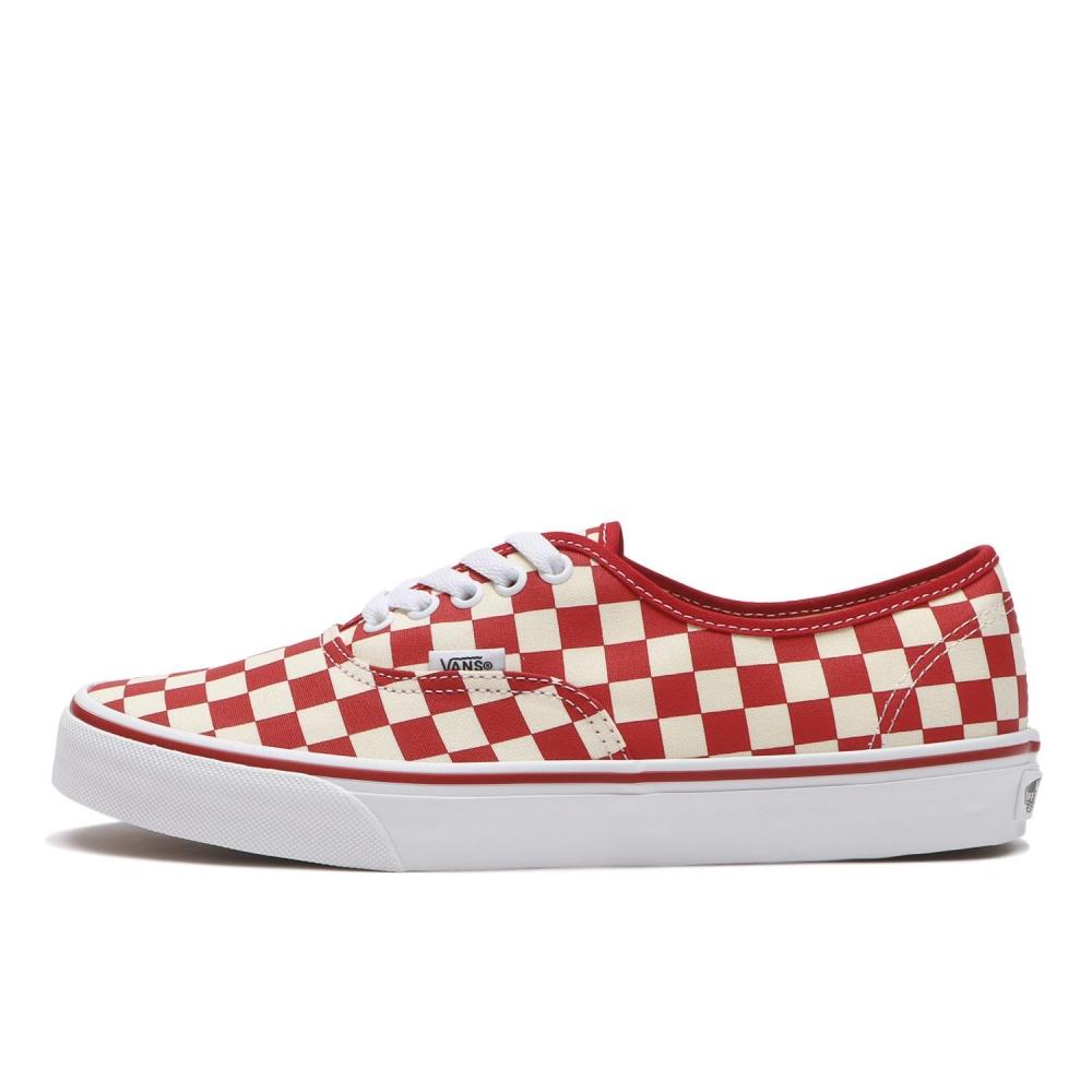 Vans Authentic Prima Chk Rd Wt Vn000egar30 Prima Chk Rd Wt 230