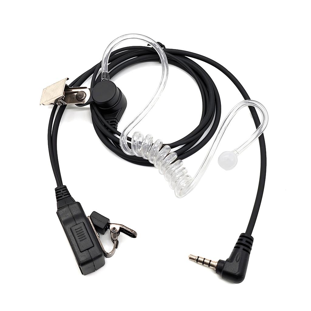 Replacement Headphone Coil Tube Earpiece Headset Air Tube Earpiece Headset PTT Earpiece for 1s Talkies