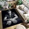 Rock Legend Johnny Halliday carpet Suitable for all seasons Home Decor Doormat Office chair cushion Protective pad