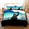 Planet Of The Apes Bedding Set Single Twin Full Queen King Size Bed Set Aldult Boy Bedroom Duvet Cover Set 3D Print