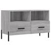 VidaXL TV Cabinet Sonoma Grey 80x36x50 Cm Engineered Wood 828986