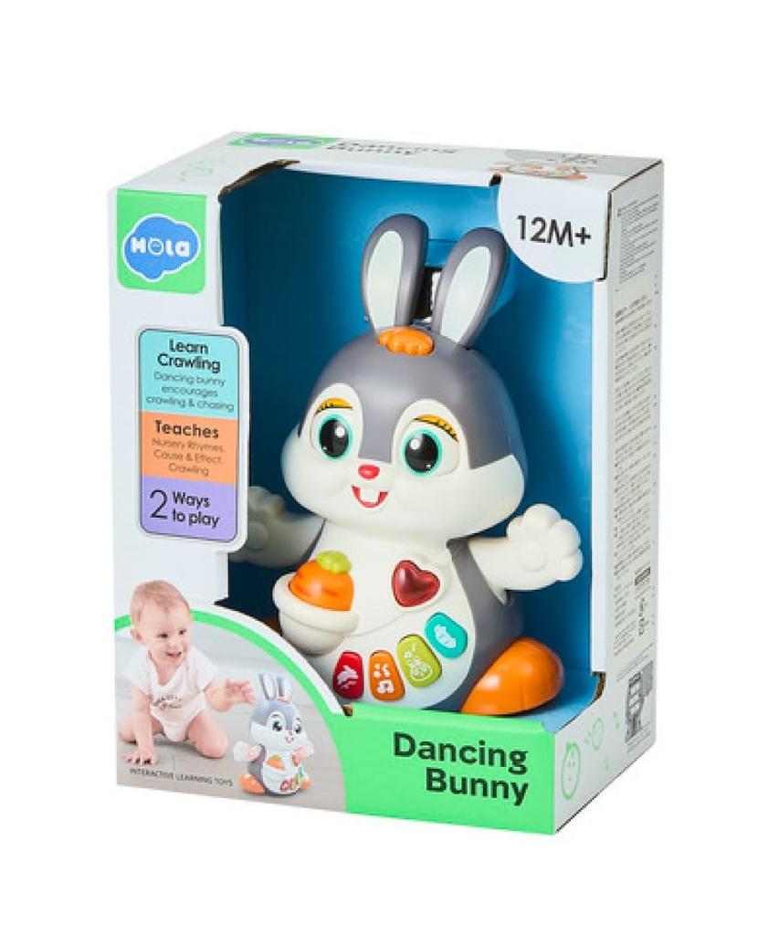 Hola Toys Dancing Bunny Months and TYHOLHE9991 Moving! (12 Up)