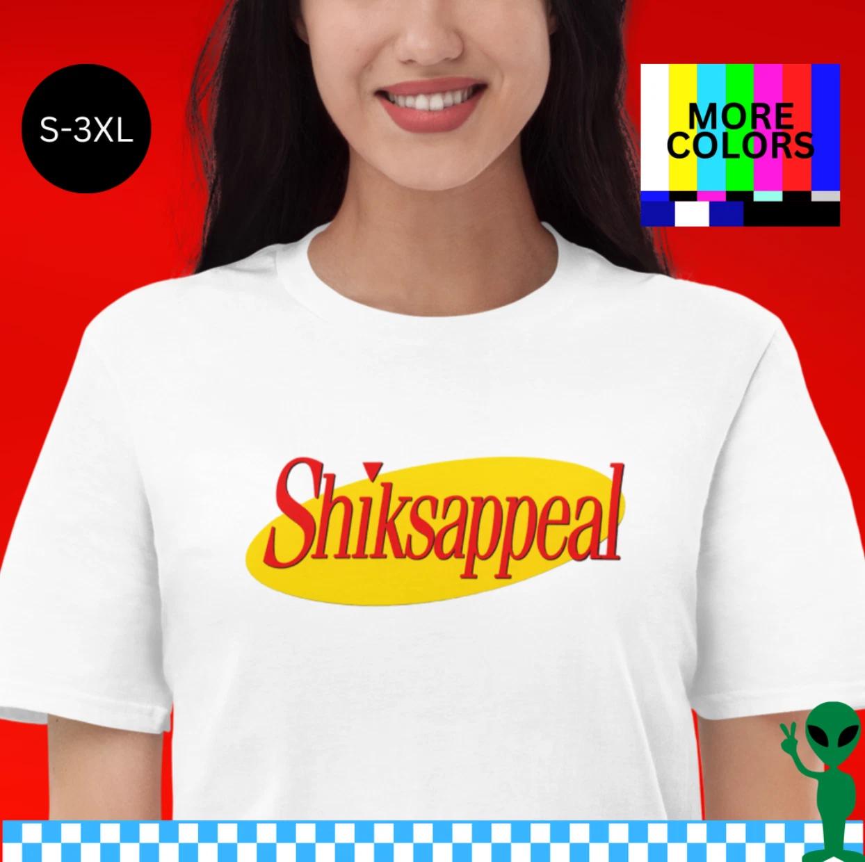 Seinfeld Shiksappeal Shirt Funny 90s TV Show S-3XL Unisex Short Sleee L