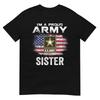 Im A Proud Army Sister With American Flag For Veteran Gift Tshirt