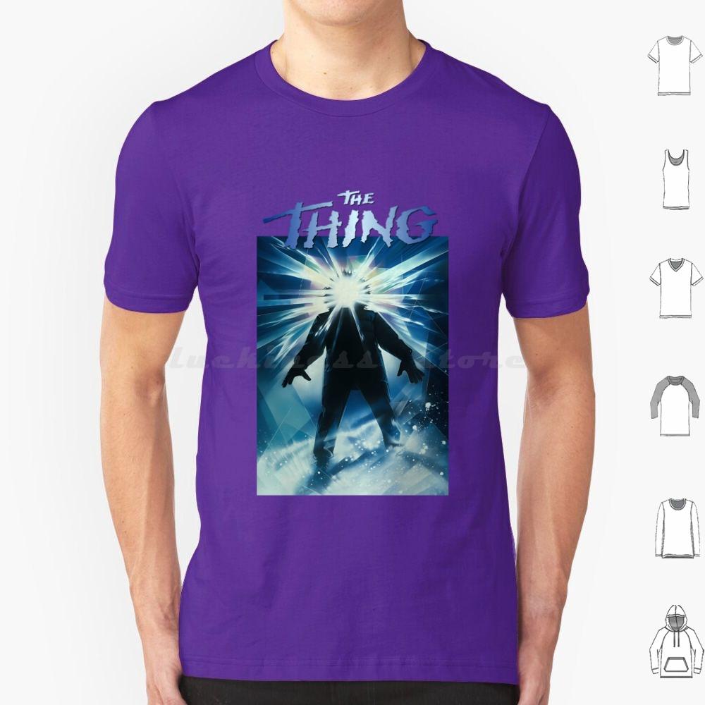 The Thing 1982 T Shirt Cotton Men Women DIY Print 1982 The Thing Horror John Carpenter The Thing 1982 Movie Monster Horror