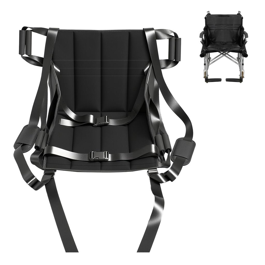 Transfer Seat for Caregivers, Wheelchairs, and Cars, Cushioned Sliding Seat, Standing Aid, Assistive Seat, Cloth Stretcher, Sliding Board, Care Suppli