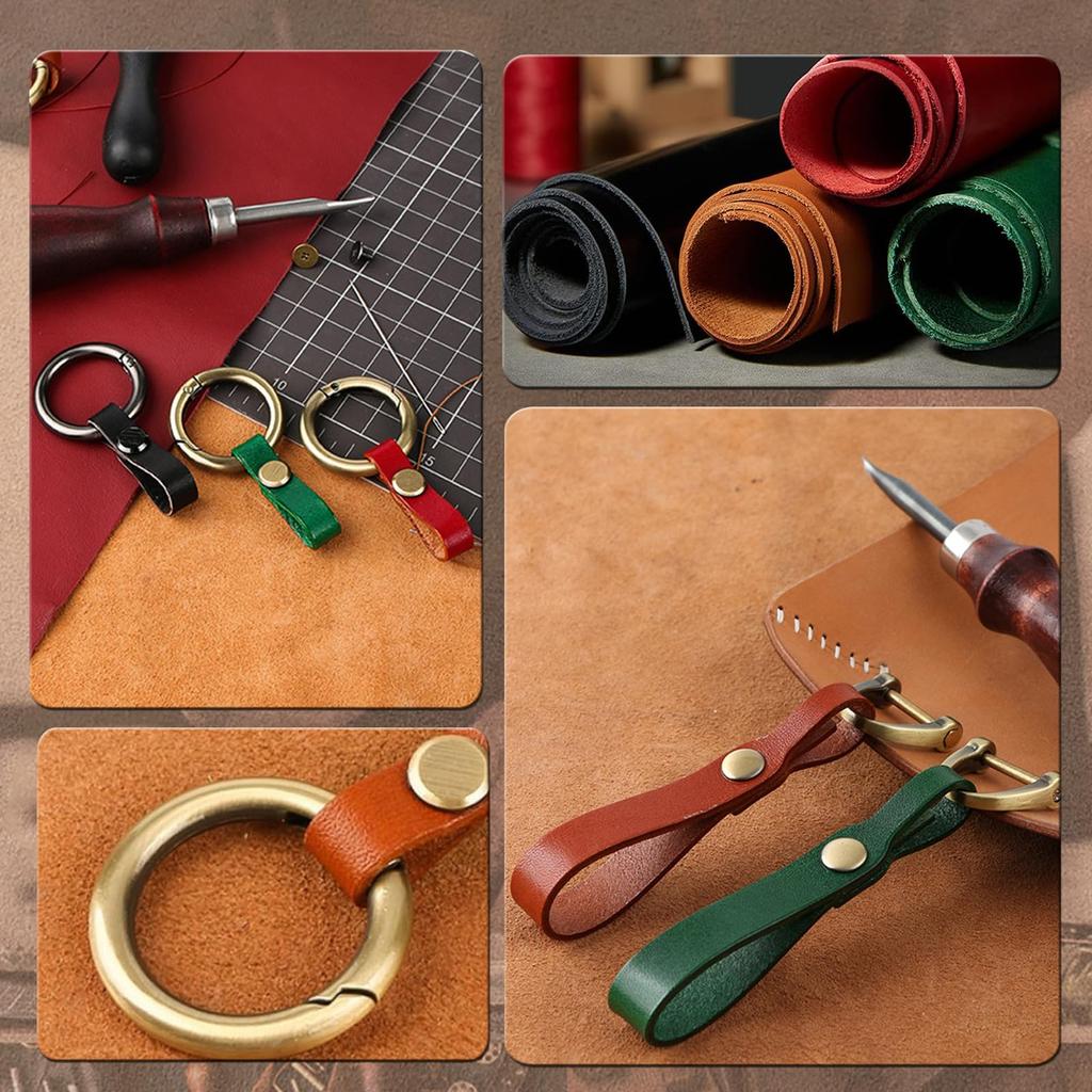 [ontto] For Honda Motorcycle Key Case, Stylish, Key Cover, Key Holder, Leather, Lightweight, Fits