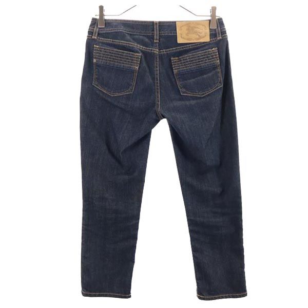 BURBERRY Sanyo Shokai Made in Japan cropped Denim pants 36 Indigo jeans Women Used