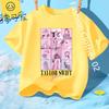 Kinder Neue Streetwear Kleidung T-Shirt 2025 Taylor Swifts 1989 T-Shirts Jungen und Mädchen T-Shirt Geschenk Fans Musik Konzert Kurzarm