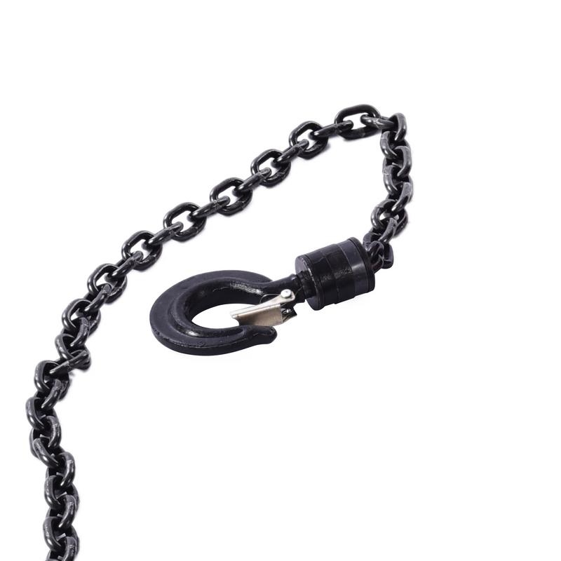 Hand Chain Hoist 20ft/10m Lift Hand Chain Block with Hook Heavy Duty Steel Anti-Slip Chain Fall for Warehouse Building