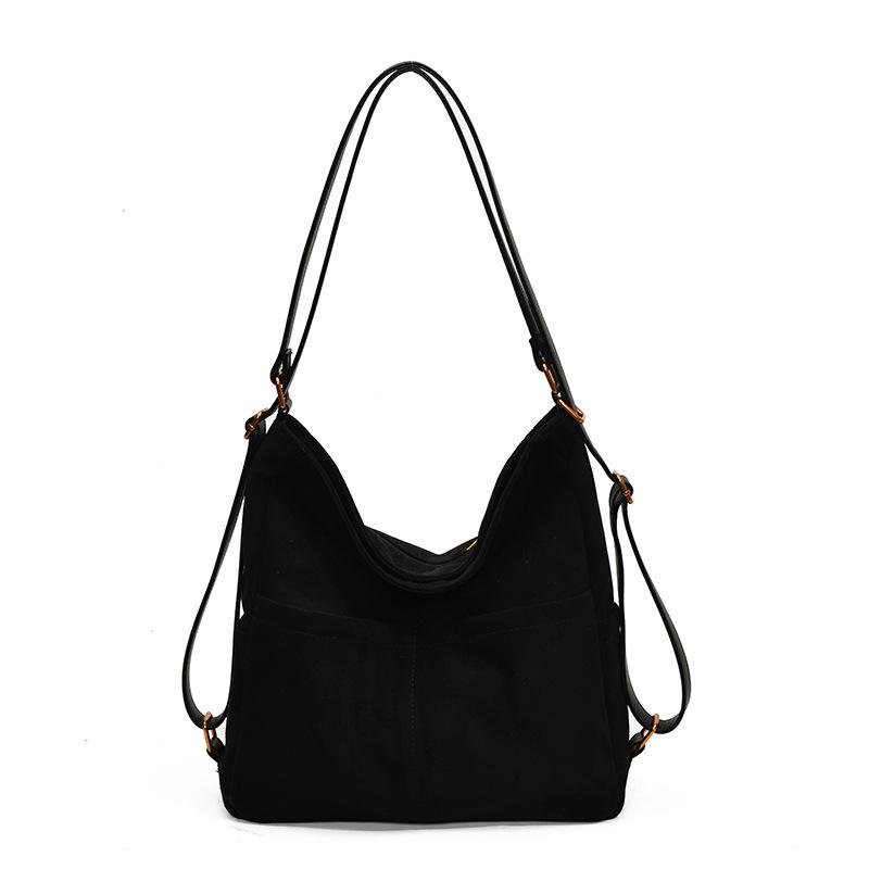 

Cross-border Korean version of pu matte simple multi-purpose women s backpack 24 autumn and winter new women s shoulder crossbody backpack чёрный