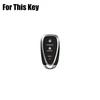 Aluminum Alloy ABS Car Key Fob Case Cover For Chevrolet Camaro Volt Cruze Malibu