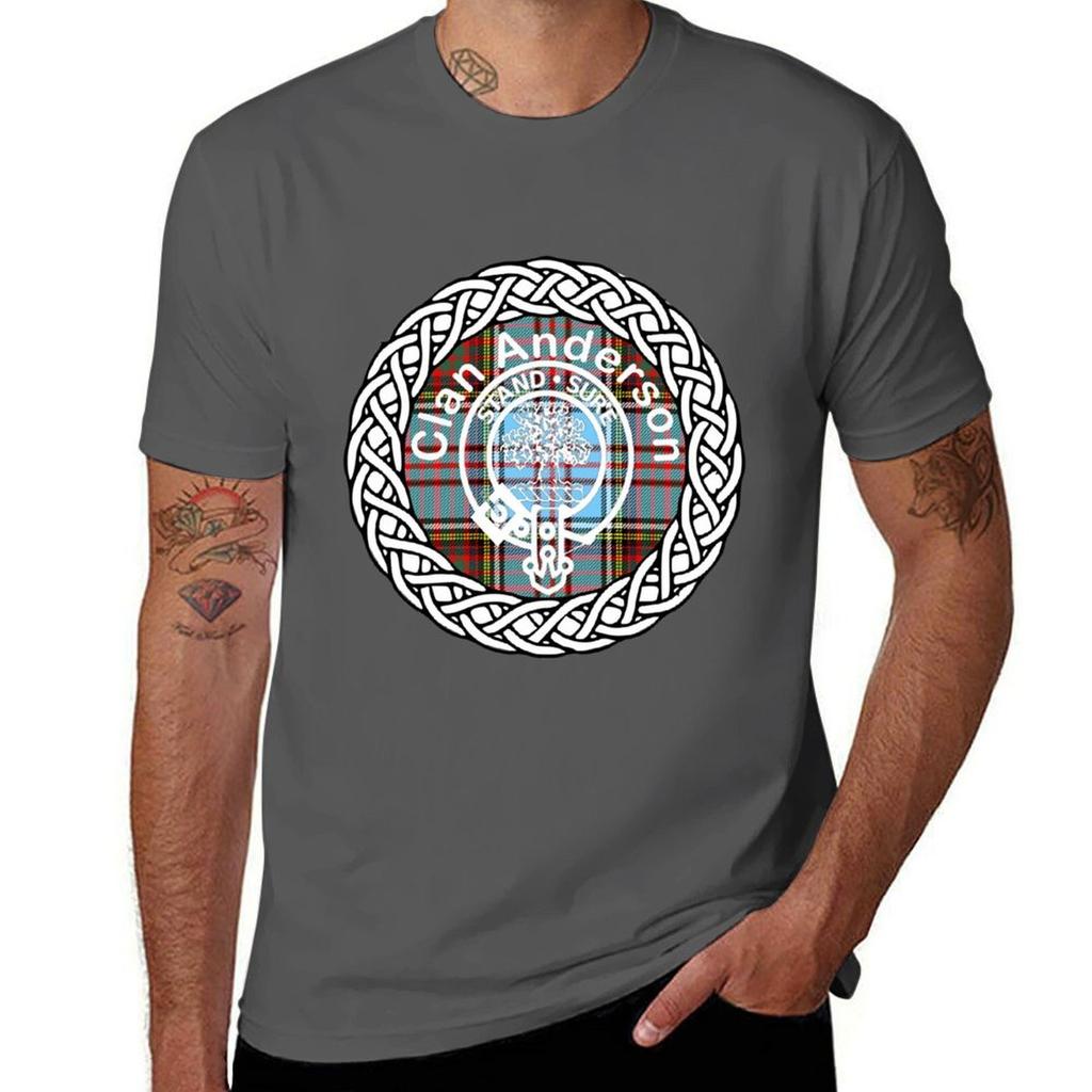 Clan Anderson Surname Last Name Family Name Badge Crest Tshirt Breathable Gym Short Sleeve Tshirt