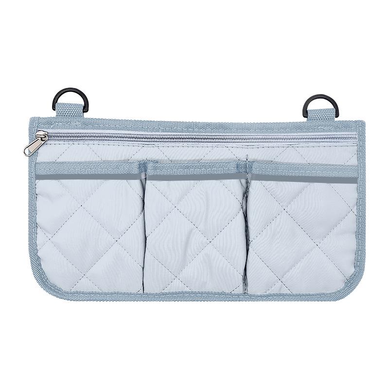 Universal Reflective Wheelchair Armrest & Stroller Storage Bag with Velcro Strap