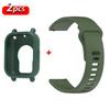 Original Silicone Strap+Case For Xiaomi Redmi Watch 5 Active smartwatch wristband Sport Bracelet correa Redmi watch 5 Lite bands