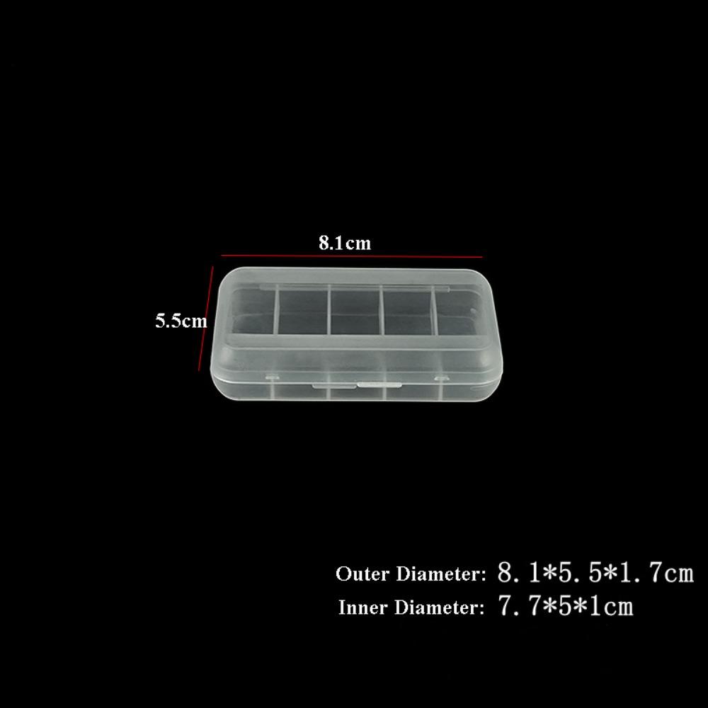 Square Jewelry Beads Container Plastic Sundries Organizer Small Items Case  Packing Boxes