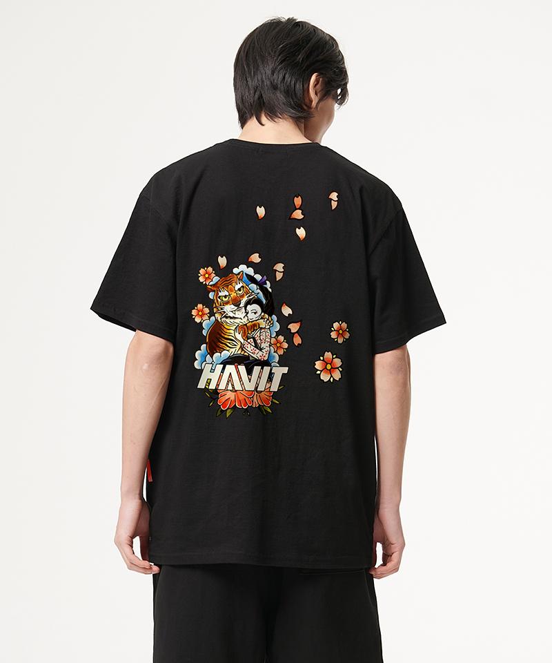 ARTISTWEAR [Atw X Havit] Joseon Tiger Short Sleeve T-Shirt