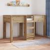 Bunk Bed for Kids Artisan Oak Finish 75 x 190 cm Engineered Wood