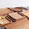ZISIZ Square Wooden Serving Tray