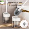 Long-Handle Household Bathroom Toilet Brush Set for Deep Cleaning