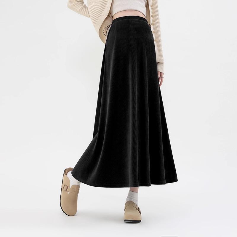 

Spring 2026 Maternity Skirt - New Colors Petite Long Skirt, No Belly Support Large [Fits 110-135 lbs]