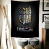 Attack Titan Wall Tapestry Tapestry Fashion Print Wallmounted Wall Decoration Work Of Art Wall Covering Decoration