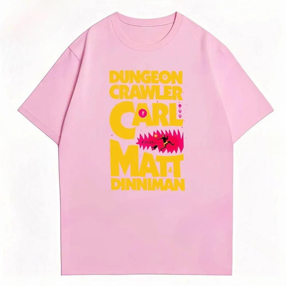 New AchieveUnisext Dungeon Crawler Carl Vintage Shirt Goddamnit Donut Shirt SciFi Book Lover Tees Bookish Apparel for Book Lovers S