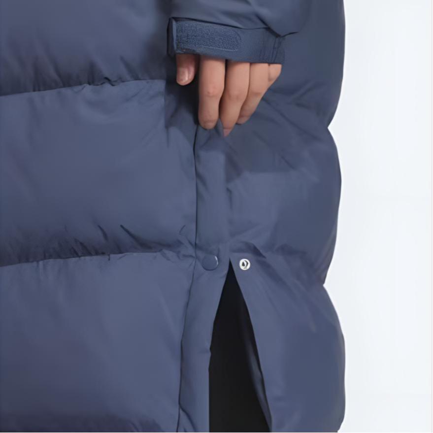 Adidas Sportlife Down Jacket Unisex Gray Blue/White KQ5536