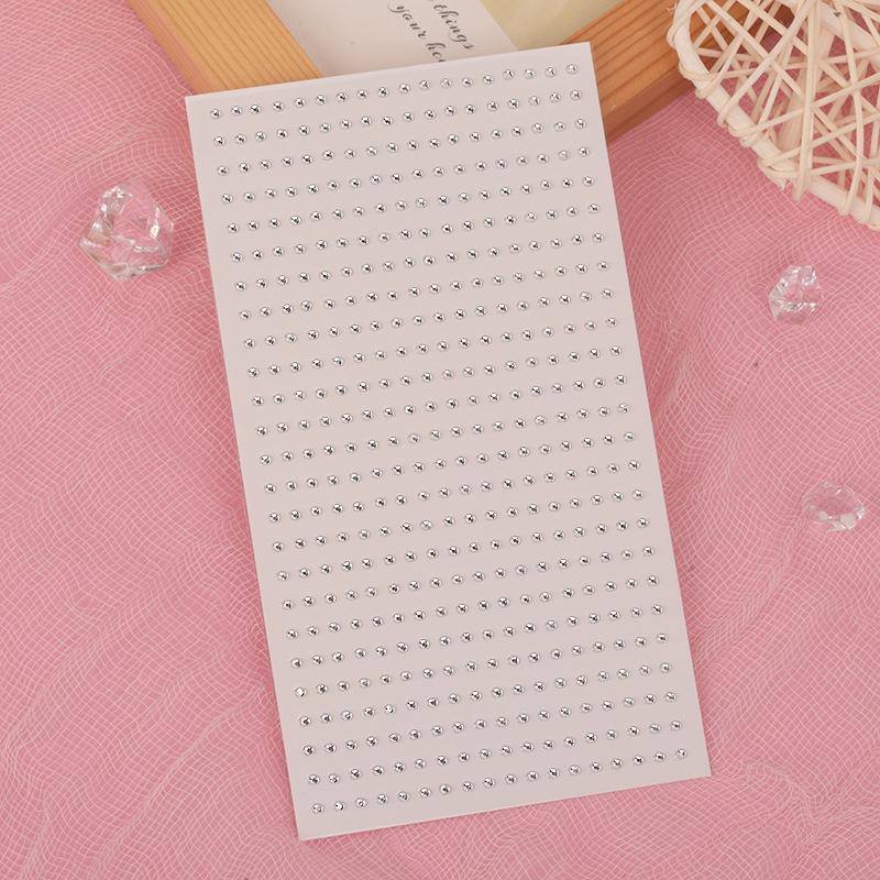 Diamond Crystal Tattoo Sticker Glitter Eyeliner Eyebrow Make Up Face Eyes Diamond Tattoos Rock Rhinestone 3D Eyeliner Stickers