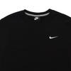 Nike Solid Color Hoodie And Cuffed Sweatpants Casual Sports Set Men Sportswear Black 916609-010+CD3130-010
