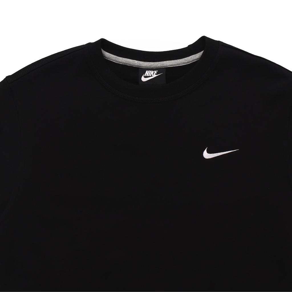 Nike Solid Color Hoodie And Cuffed Sweatpants Casual Sports Set Men Sportswear Black 916609-010+CD3130-010