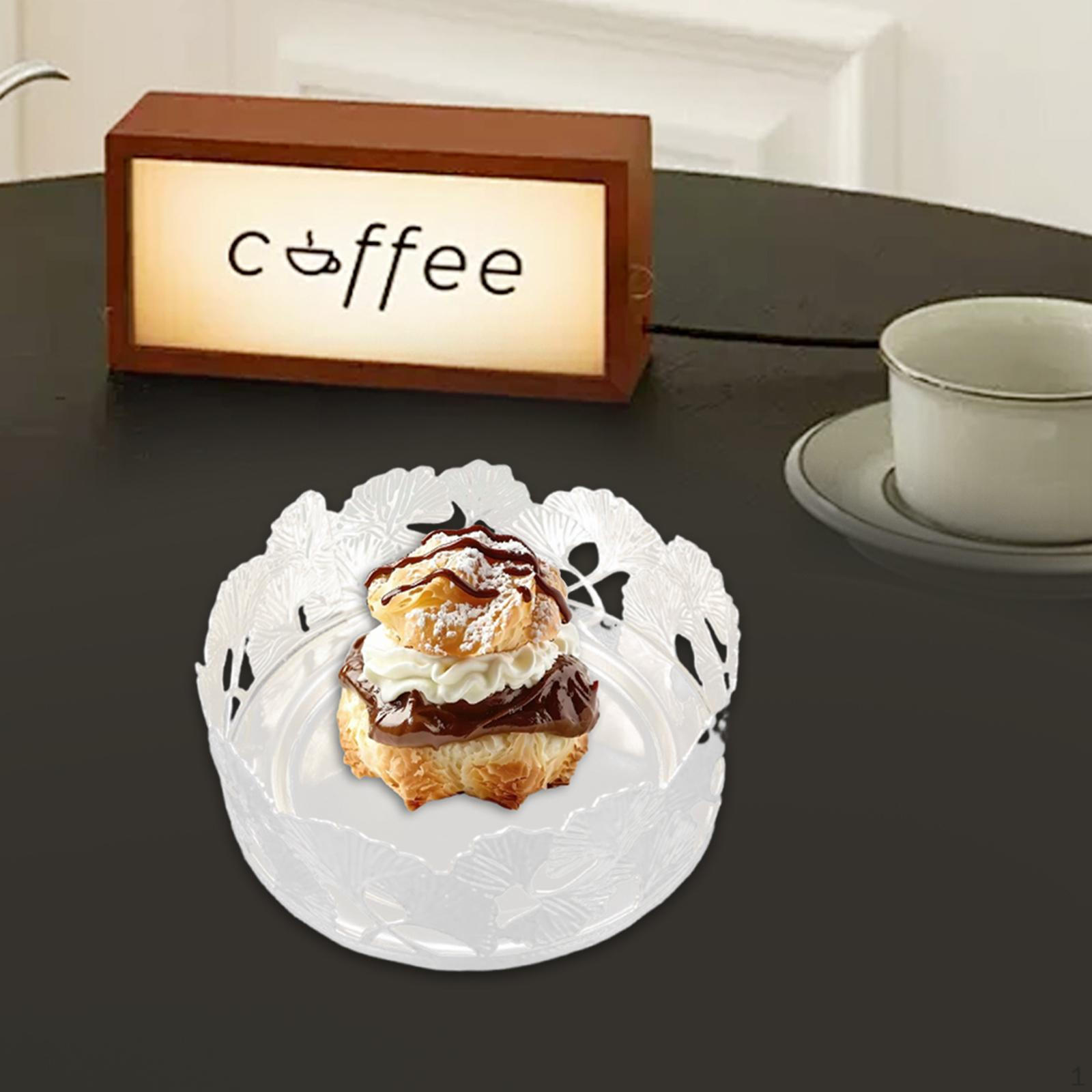 

Cake Serving Tray Jewelry Organizer Versatile Fruit Dessert Display Platter for Wedding