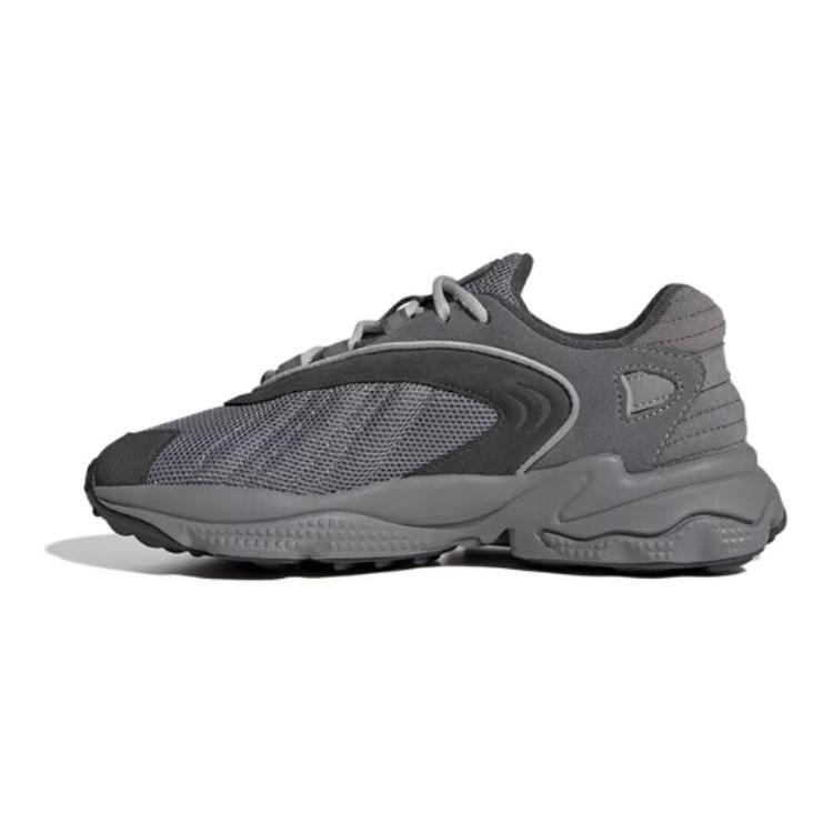 

Adidas Originals Oztral Slip Resistant Anti Kick Cushioning Abrasion Resistant Low top Kids Lifestyle Shoes Gray IG7395 36