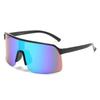 Oversized Sports Cycling Sunglasses Men Trend Half Frame Road Bicycle Sunwear Outdoor Windproof Sports Riding Shade Sun Glasses