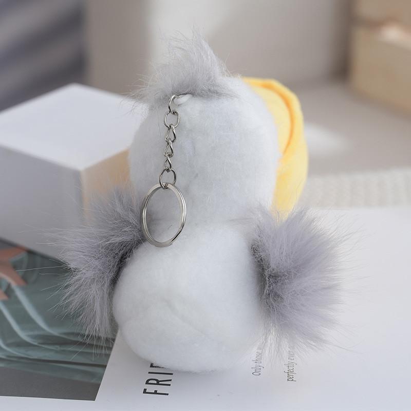 Adorable Yellow Pelican Plush Keychain Soft Toy Cute Bag Charm With Premium Plush Material