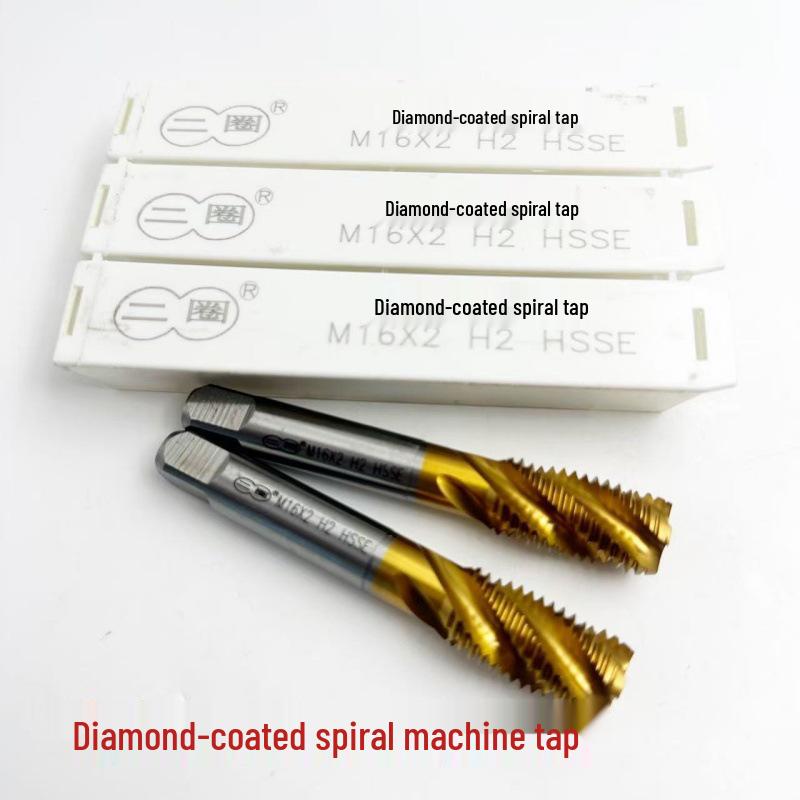 Cobalt Machine Tap - Straight Flute & Spiral Point for Stainless Steel, Sizes M3-M8