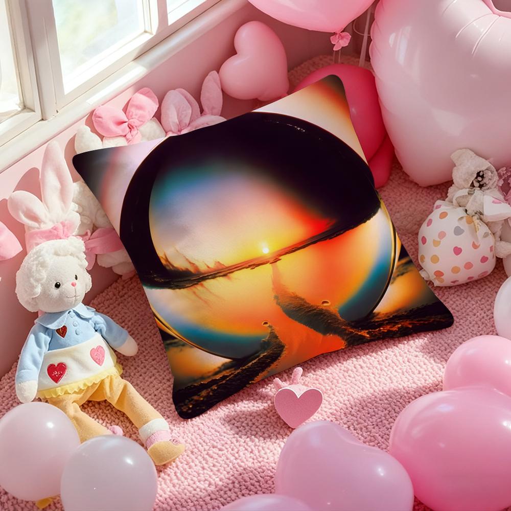 C-cage the E-elephant Album Cover Cushion Cover Pattern Printed Pillowcase for Living Room Sofa Cushion Cover & Bedroom Decor