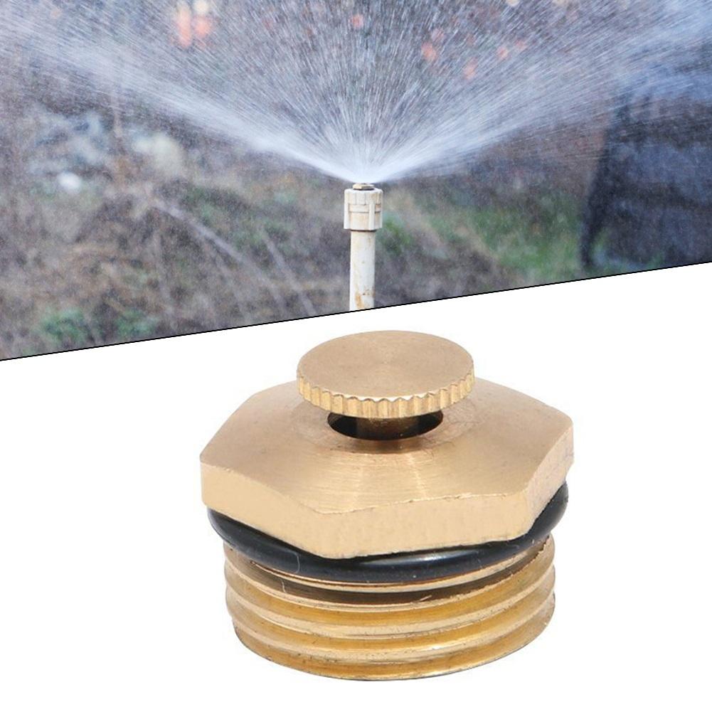 360 Degree Adjustable Nozzle Brass Sprinkler Head Garden Irrigation Nozzle