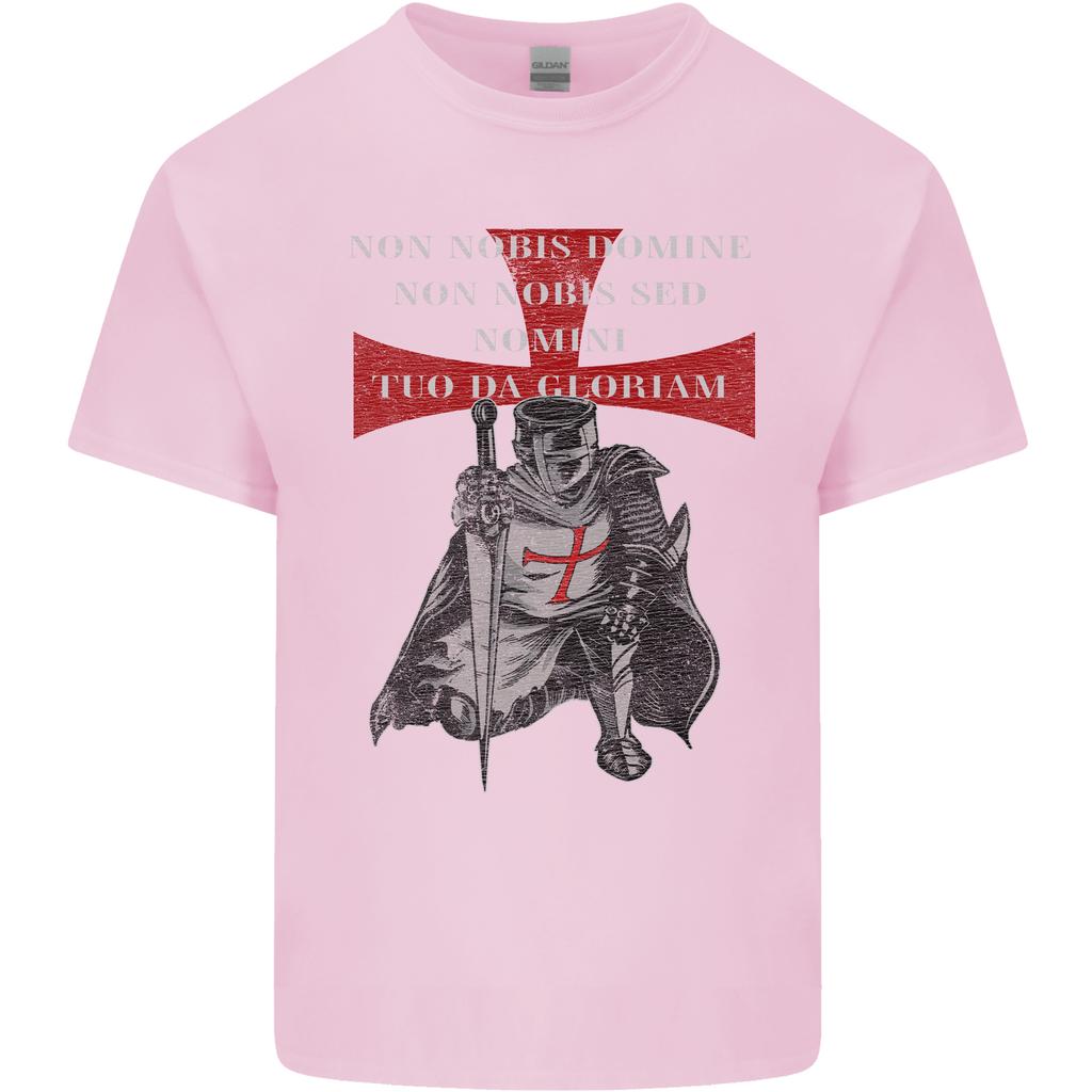 Knights Templar Prayer St Georges Day Unisexs Light Cotton TShirt
