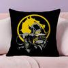Anime M-Mortal Kombat Pillow Case  Ultra Soft Skin Friendly Fabric Cloud Like Comfort & Concealed Zipper